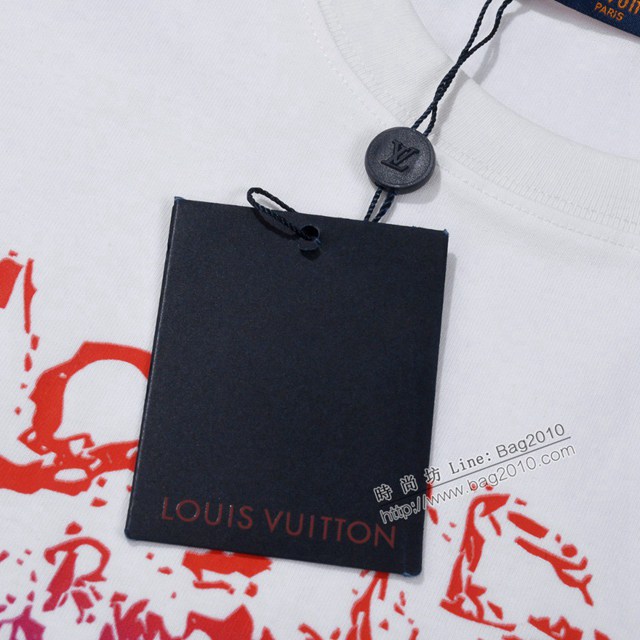 Louisvuitton路易威登Lv專門店2023SS新款印花T恤 男女同款 tzy2982